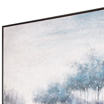 Indigo Banks Hand Painted Black Floater Frame Wall Art HomeRoots
