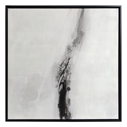Raven Mist II Black Floater Frame Wall Art HomeRoots