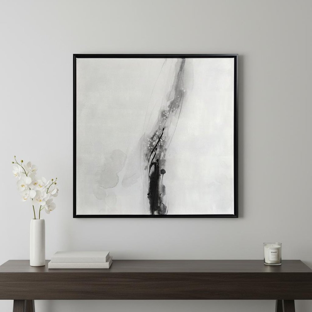 Raven Mist II Black Floater Frame Wall Art — view 6