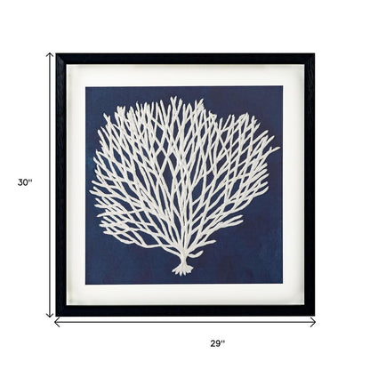 Sea Fan I Black Shadowbox Textual Art Wall Art HomeRoots