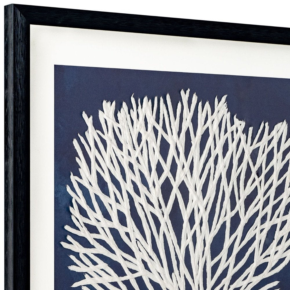Sea Fan I Black Shadowbox Textual Art Wall Art — view 5