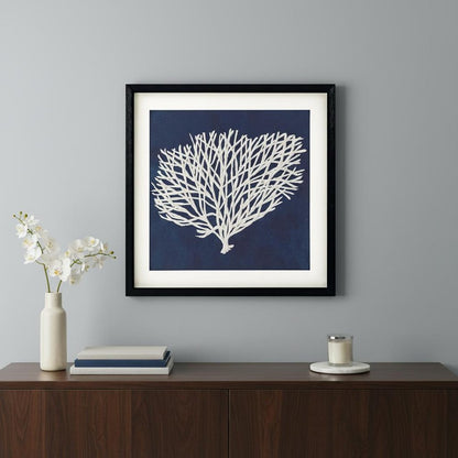 Sea Fan II Black Shadowbox Textual Art Wall Art HomeRoots