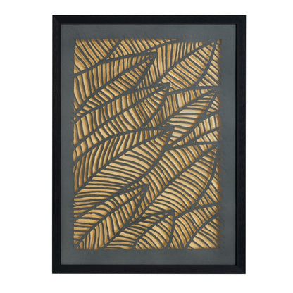 Petiole Black Shadowbox Textual Art Wall Art HomeRoots