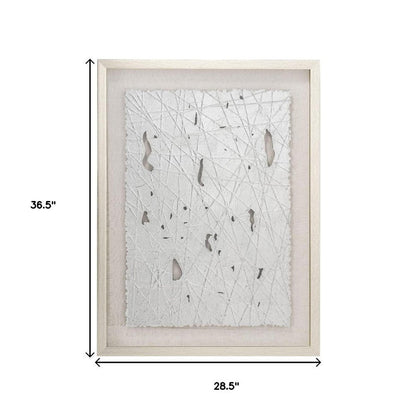 Lustrous Beauty Silver Shadowbox Textual Art Wall Art HomeRoots