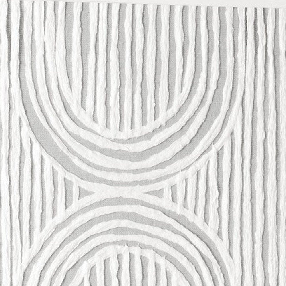 Zinnia I Natural Shadowbox Minimalistic Wall Art — view 5