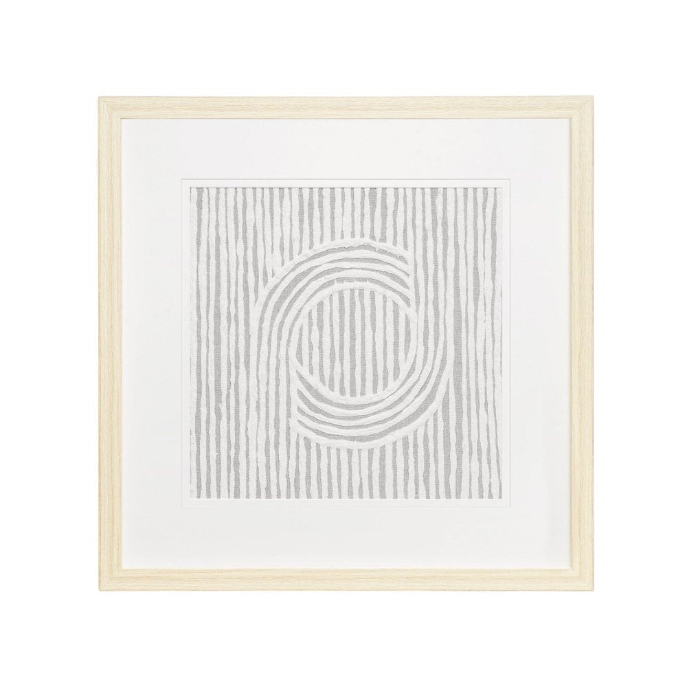 Zinnia II Brown Shadowbox Minimalistic Wall Art HomeRoots