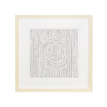Zinnia II Brown Shadowbox Minimalistic Wall Art HomeRoots