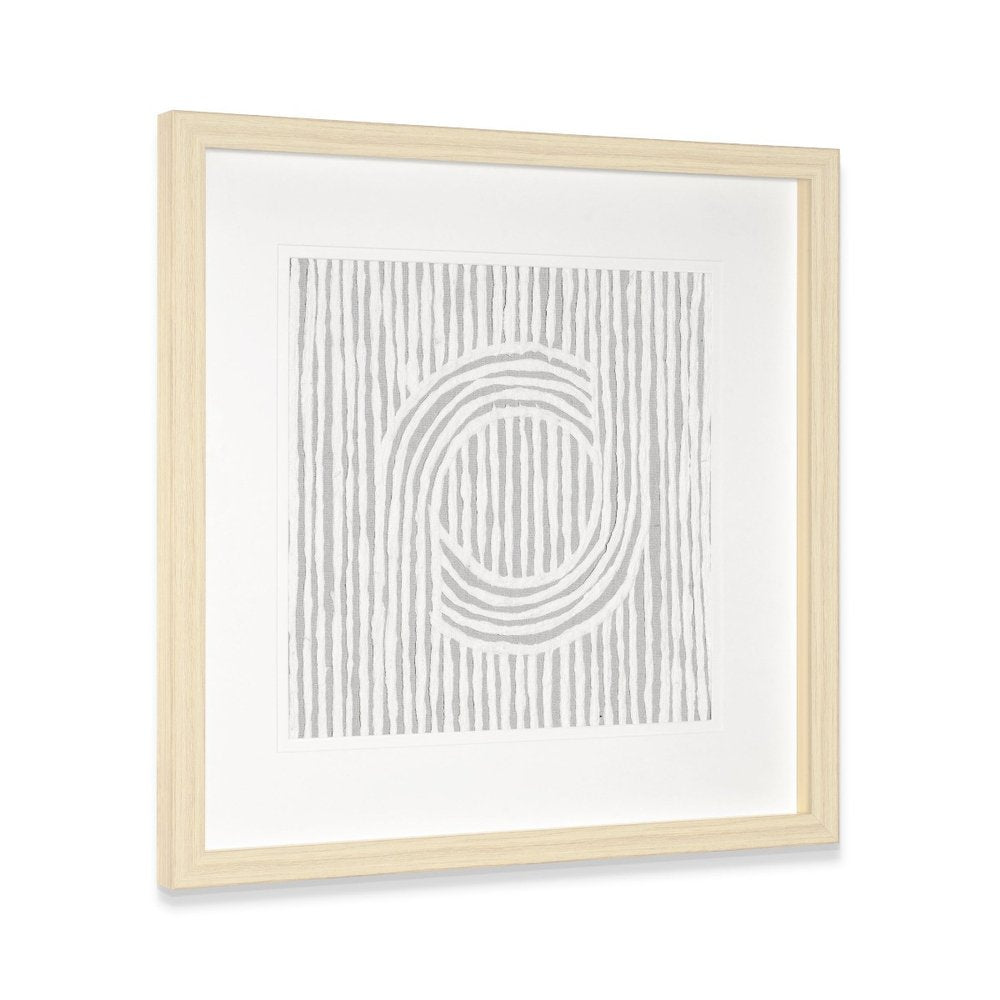 Zinnia II Brown Shadowbox Minimalistic Wall Art HomeRoots