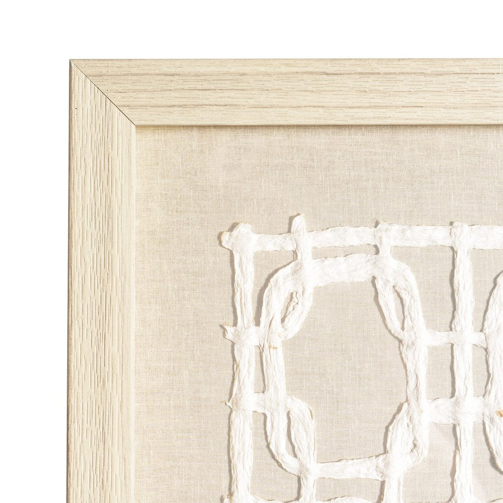 Reyka Brown Shadowbox Minimalistic Wall Art — view 3
