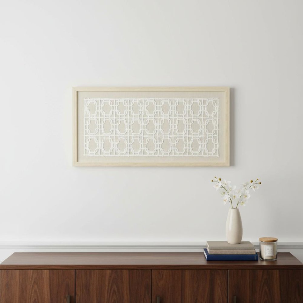 Reyka Brown Shadowbox Minimalistic Wall Art HomeRoots