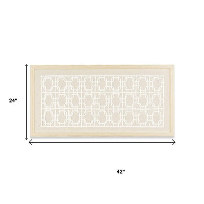 Reyka Brown Shadowbox Minimalistic Wall Art HomeRoots