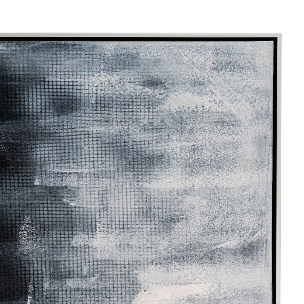 Afterlight Hand Painted Black Floater Frame Wall Art HomeRoots