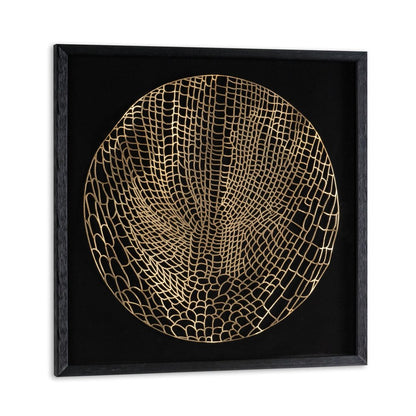 Laced Moon I Black Shadowbox Textual Art Wall Art HomeRoots