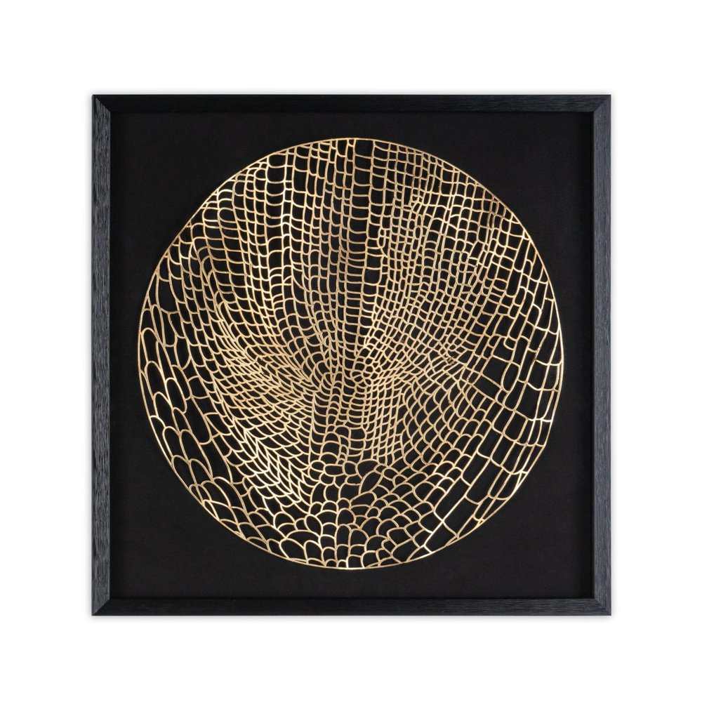Laced Moon I Black Shadowbox Textual Art Wall Art HomeRoots