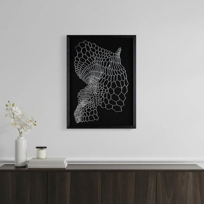 Wild Badlands Black Shadowbox Textual Art Wall Art HomeRoots