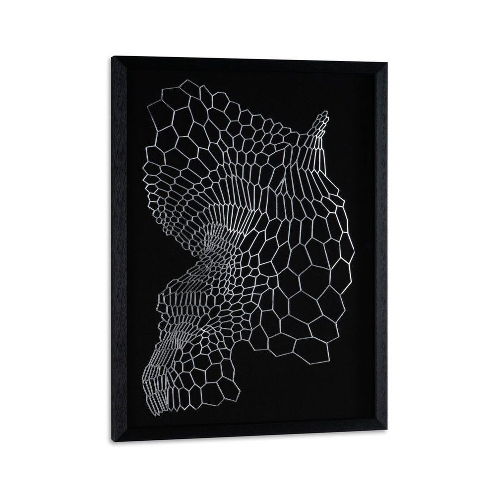 Wild Badlands Black Shadowbox Textual Art Wall Art — view 1