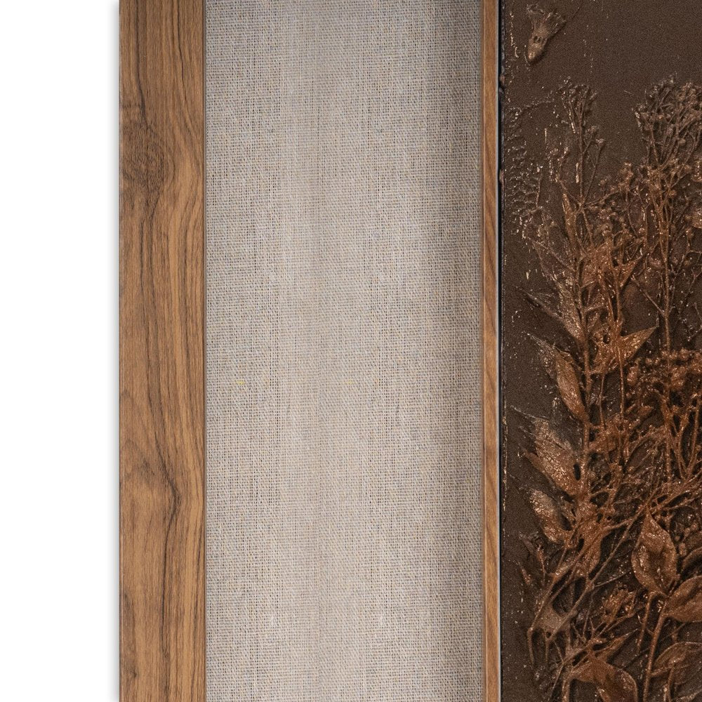 Serenity Garden I Brown Shadowbox Textual Art Wall Art HomeRoots
