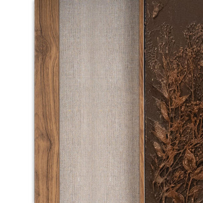 Serenity Garden I Brown Shadowbox Textual Art Wall Art HomeRoots