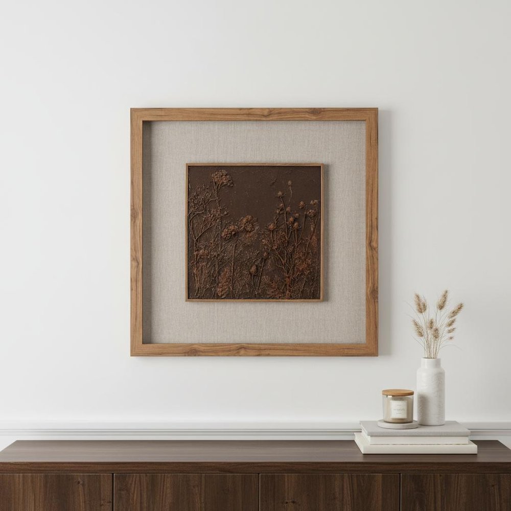 Serenity Garden II Brown Shadowbox Textual Art Wall Art — view 9