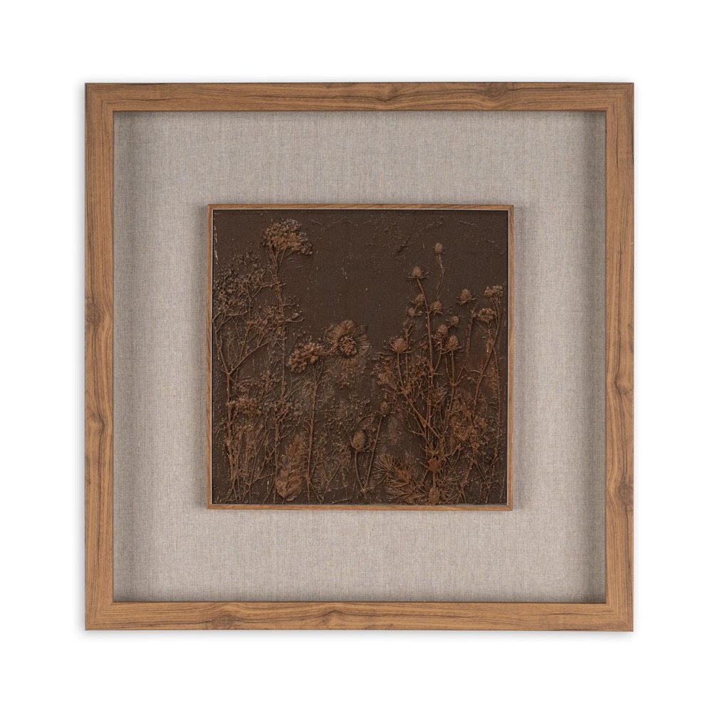 Serenity Garden II Brown Shadowbox Textual Art Wall Art HomeRoots