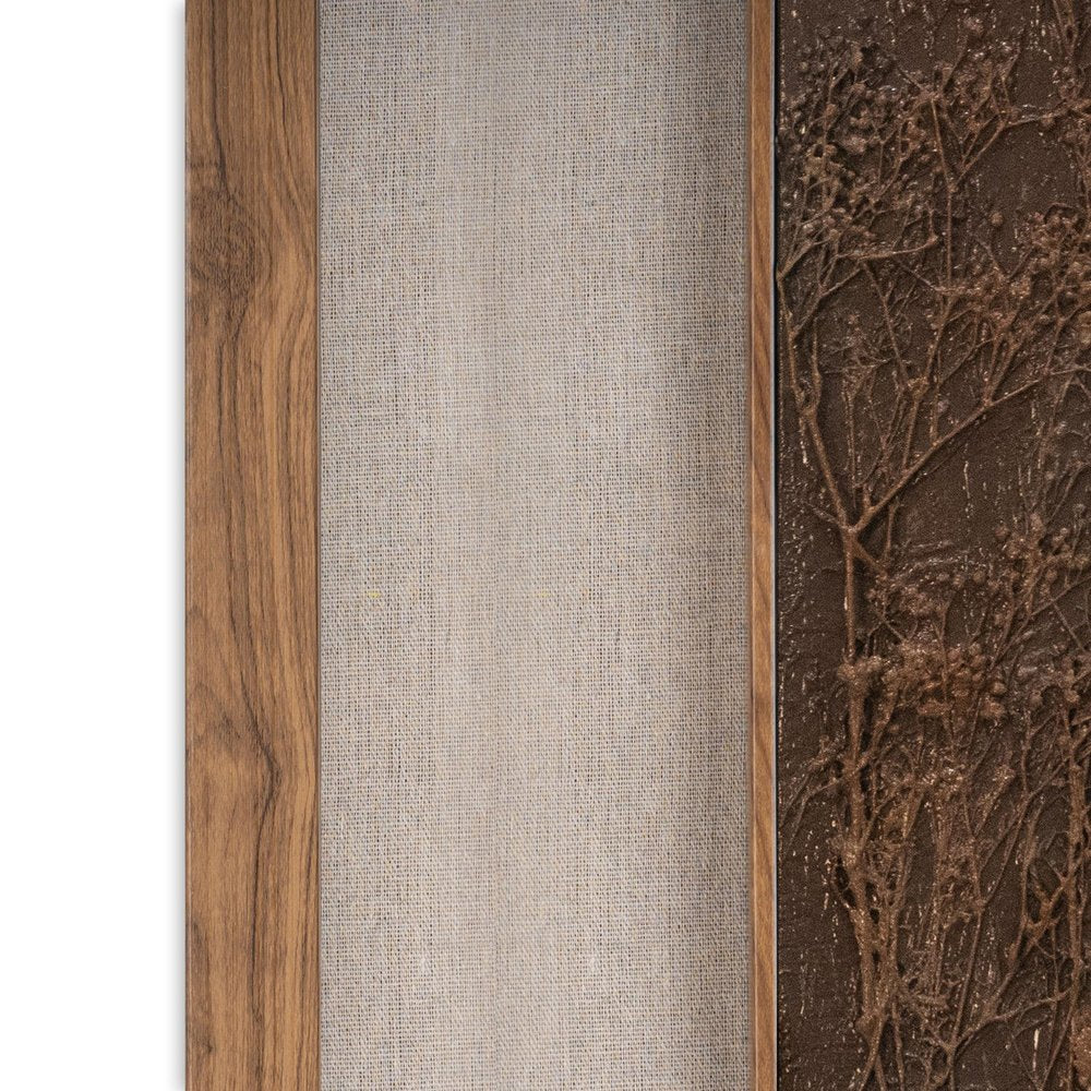 Serenity Garden II Brown Shadowbox Textual Art Wall Art — view 4