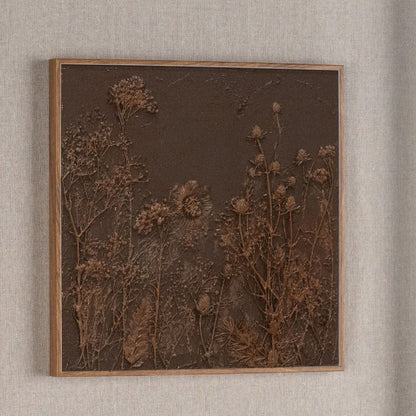Serenity Garden II Brown Shadowbox Textual Art Wall Art HomeRoots
