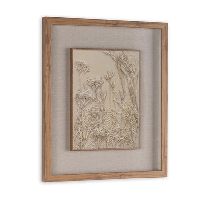 Enchanted Garden I Brown Shadowbox Textual Art Wall Art HomeRoots