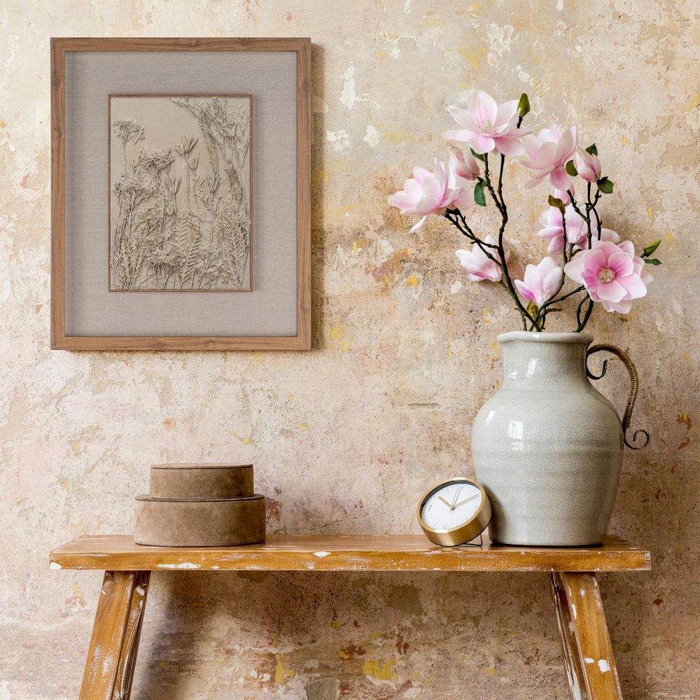 Enchanted Garden I Brown Shadowbox Textual Art Wall Art HomeRoots