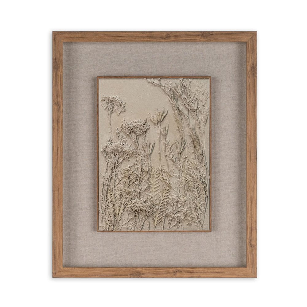 Enchanted Garden I Brown Shadowbox Textual Art Wall Art — view 3