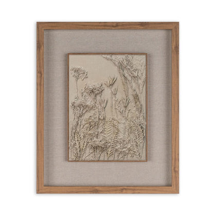 Enchanted Garden I Brown Shadowbox Textual Art Wall Art HomeRoots