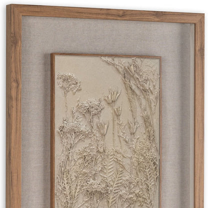 Enchanted Garden I Brown Shadowbox Textual Art Wall Art HomeRoots