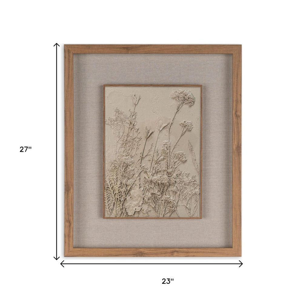 Enchanted Garden II Brown Shadowbox Textual Art Wall Art — view 9