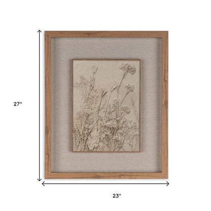 Enchanted Garden II Brown Shadowbox Textual Art Wall Art HomeRoots