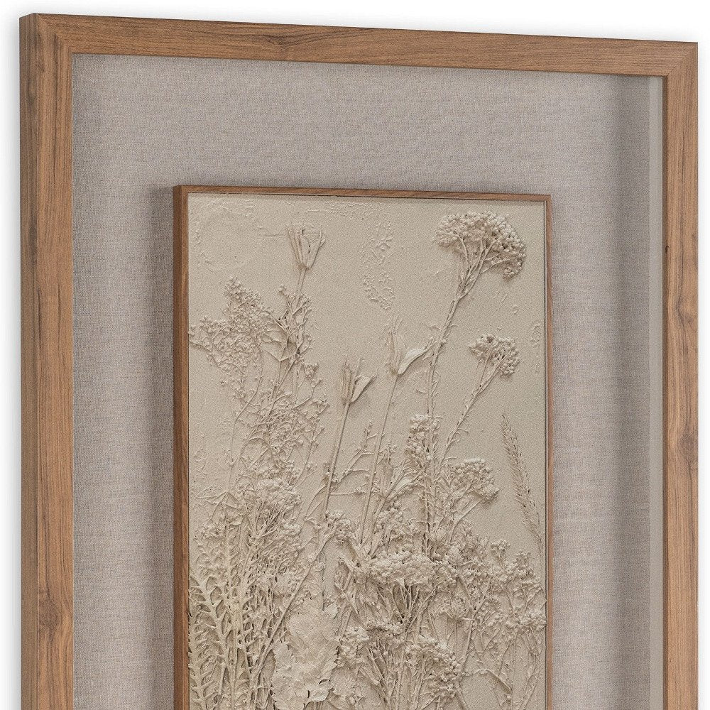 Enchanted Garden II Brown Shadowbox Textual Art Wall Art HomeRoots