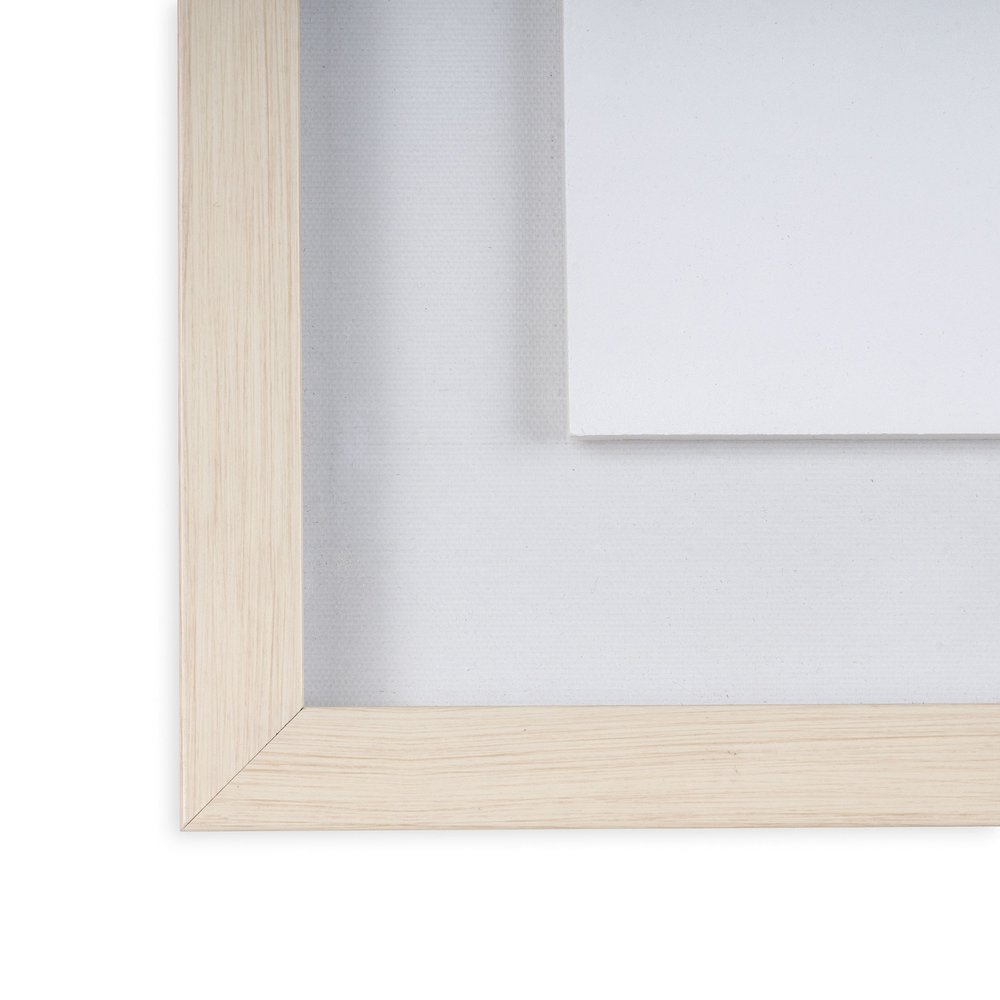 Torn Terrain I Gray Shadowbox Minimalistic Wall Art HomeRoots