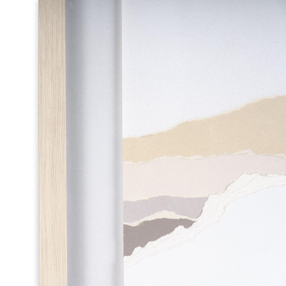Veiled Vista II Gray Shadowbox Textual Art Wall Art HomeRoots