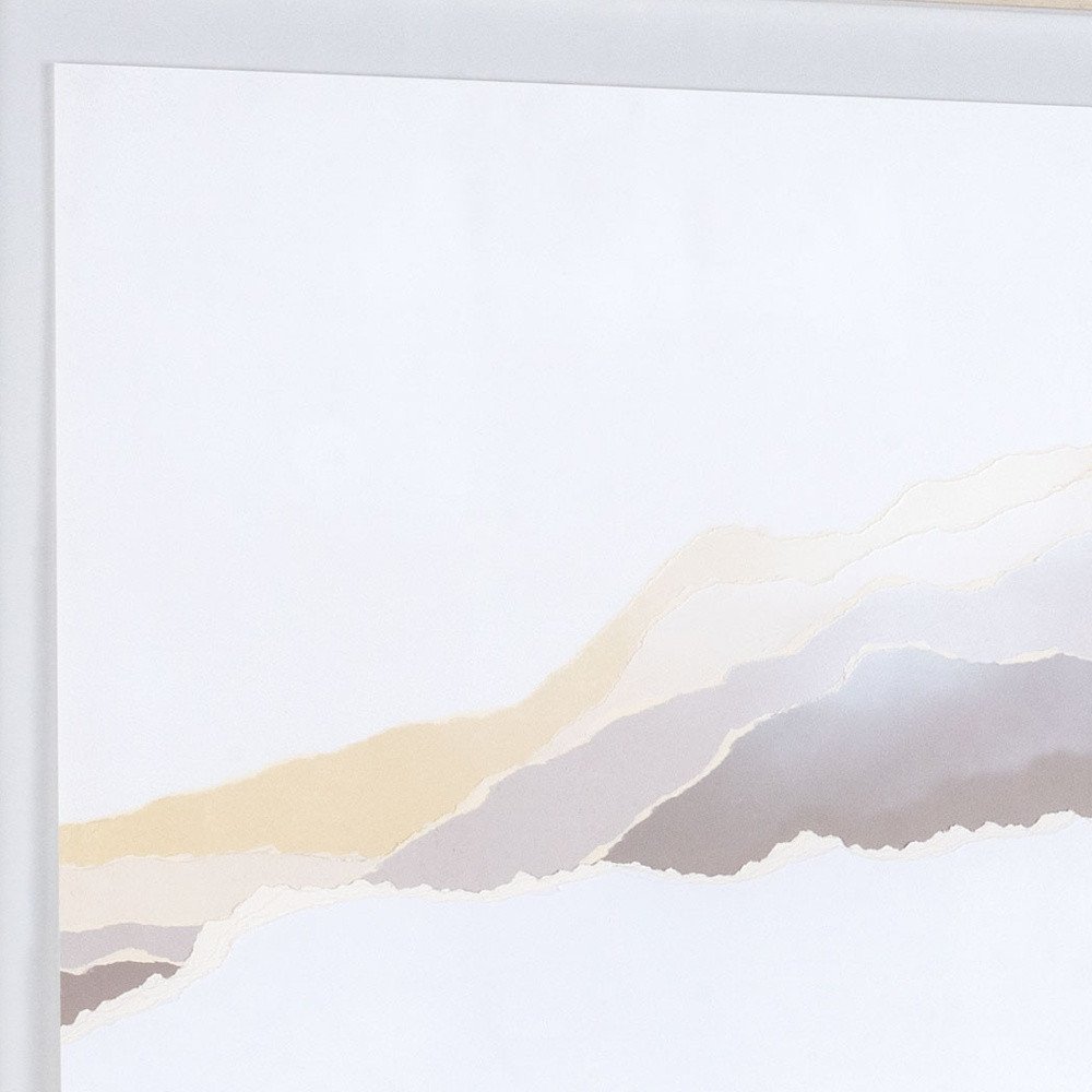 Veiled Vista II Gray Shadowbox Textual Art Wall Art HomeRoots