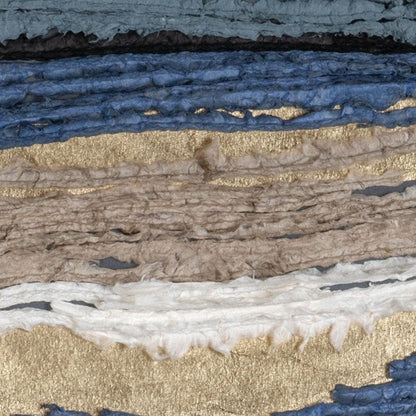 Stratified Echoes Brown Shadowbox Textual Art Wall Art HomeRoots