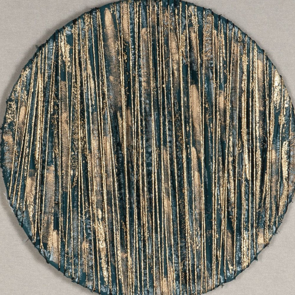 Azure Harmony Brown Shadowbox Minimalistic Wall Art — view 7