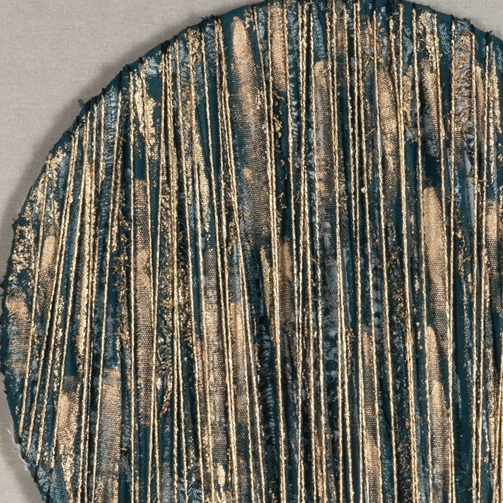 Azure Harmony Brown Shadowbox Minimalistic Wall Art — view 6