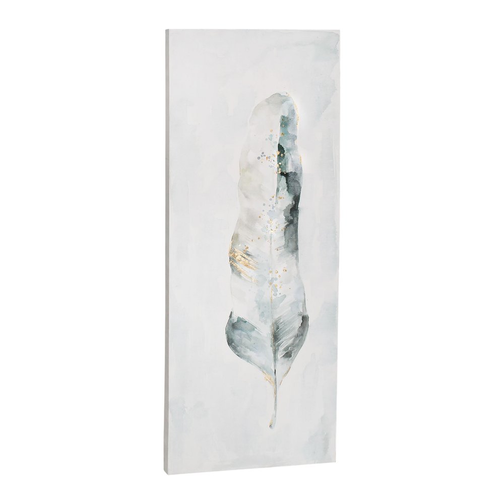 Plume S2 Hand Painted Unframed Wall Art — view 6