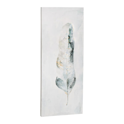 Plume S2 Hand Painted Unframed Wall Art HomeRoots