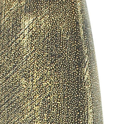 47" Gold Tapered Ceramic Floor Vase HomeRoots