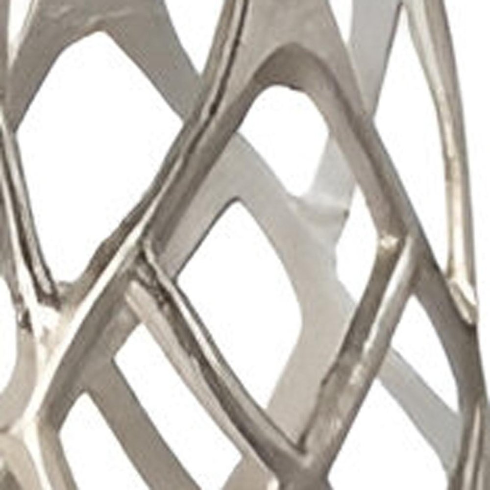 27" Cylinder Aluminum Floor Vase HomeRoots