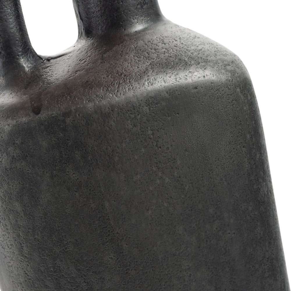 11" Gray Aluminum Jug Table Vase HomeRoots