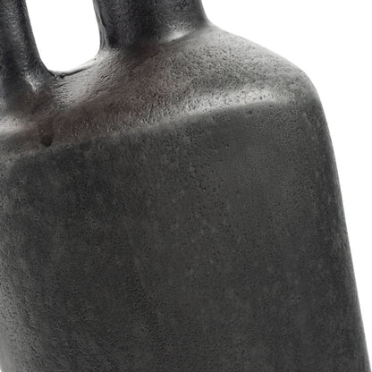 11" Gray Aluminum Jug Table Vase HomeRoots