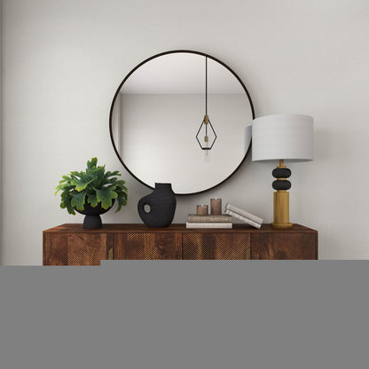 12" Black Aluminum Modern Abstract Table Vase HomeRoots