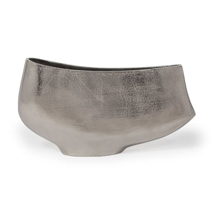 10" Nickel Aluminum Table Vase HomeRoots