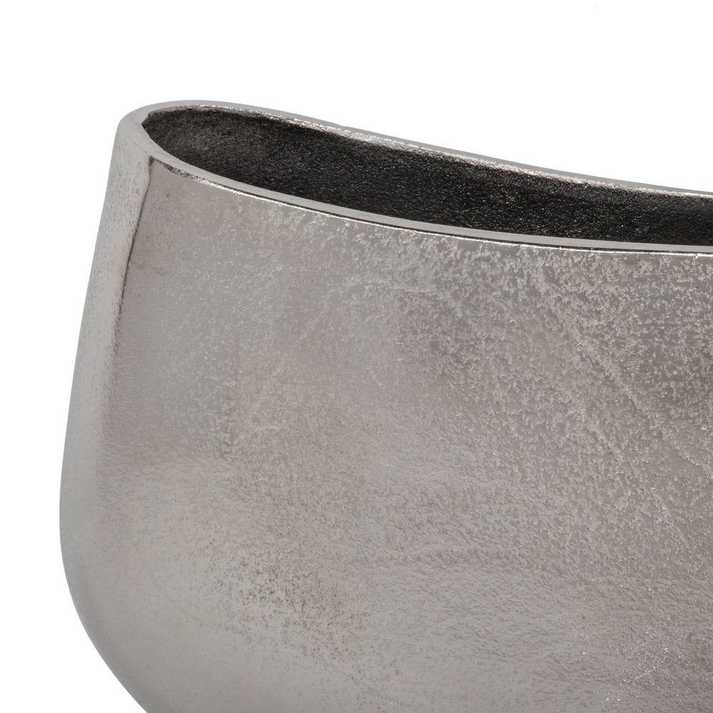10" Nickel Aluminum Table Vase HomeRoots