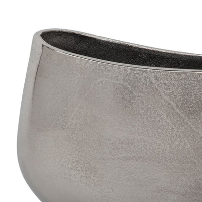 10" Nickel Aluminum Table Vase HomeRoots
